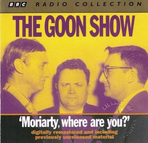 Moriarty, Where Are You? Vol1, Disc1 — The Goons front cover