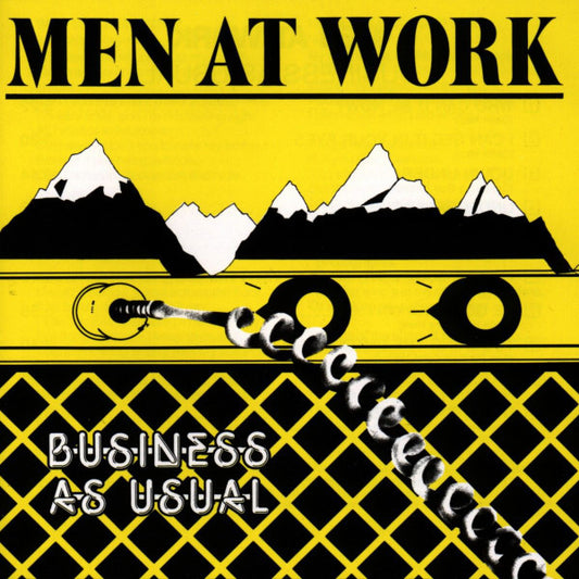 Business as Usual — Men at Work front cover
