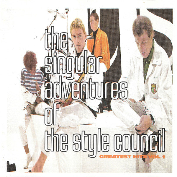 The Singular Adventures of the Style Council — The Style Council front cover