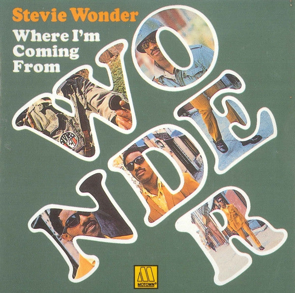 Where I'm Coming From — Stevie Wonder front cover