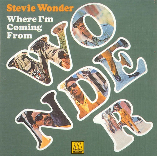 Where I'm Coming From â€” Stevie Wonder front cover