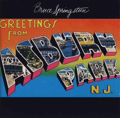 Greetings from Asbury Park, N.J. — Bruce Springsteen front cover