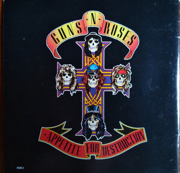 Appetite for Destruction — Guns N' Roses front cover