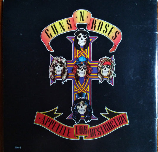 Appetite for Destruction â€” Guns N' Roses front cover