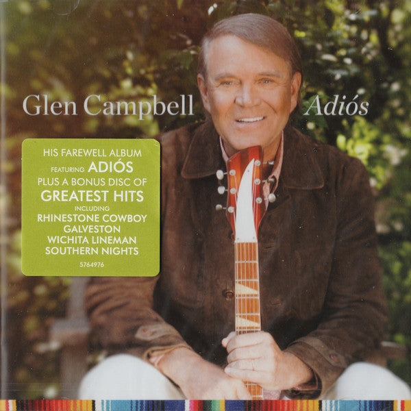 Adiós — Glen Campbell front cover