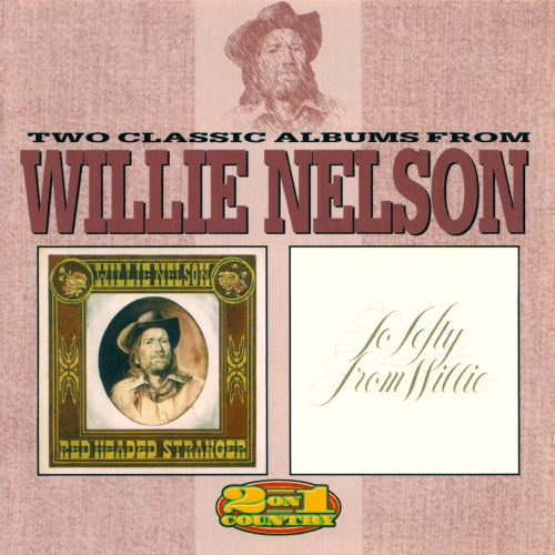Red Headed Stranger/To Lefty from Willie — Willie Nelson front cover