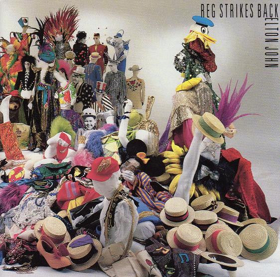 Reg Strikes Back — Elton John front cover