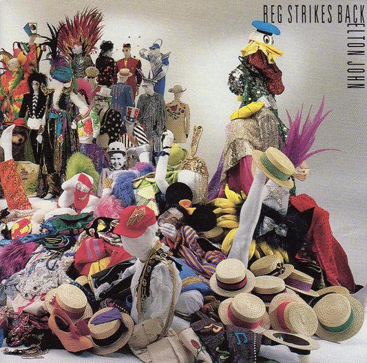 Reg Strikes Back — Elton John front cover