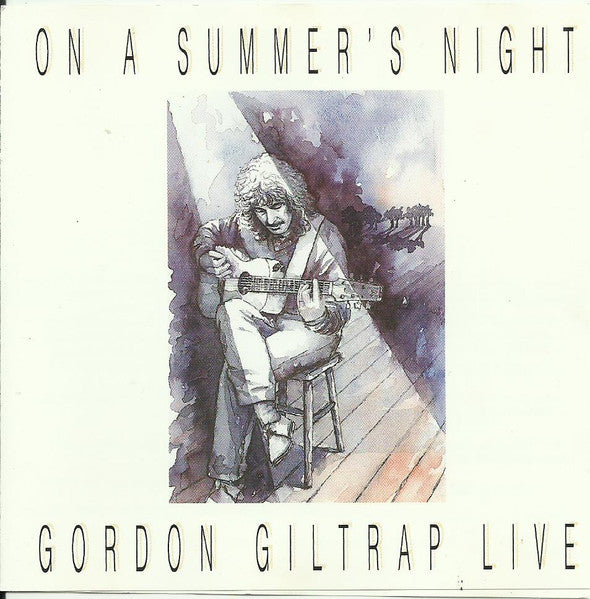 On a Summer's Night — Gordon Giltrap front cover