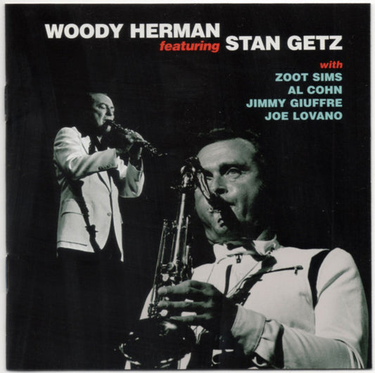 Woody Herman Featuring Stan Getz â€” Stan Getz/Woody Herman front cover