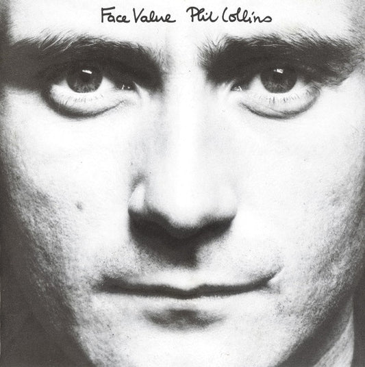 Face Value â€” Phil Collins front cover