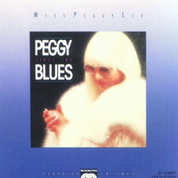 Miss Peggy Lee Sings The Blues — Peggy Lee front cover