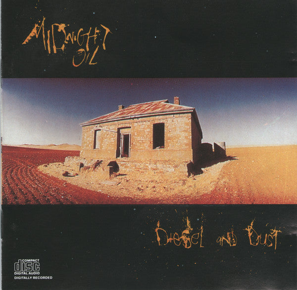 Diesel and Dust — Midnight Oil front cover