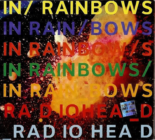In Rainbows — Radiohead front cover