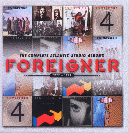 The Complete Atlantic Studio albums — Foreigner front cover