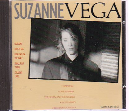 Suzanne Vega — Suzanne Vega front cover