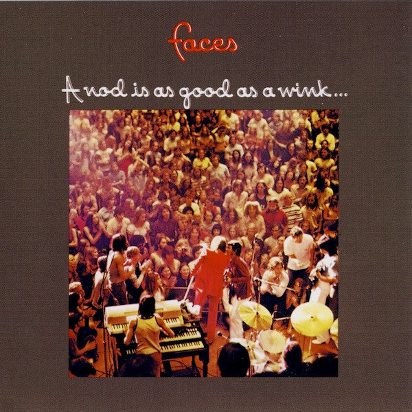 A Nod Is as Good as a Wink...to a Blind Horse â€” Faces front cover