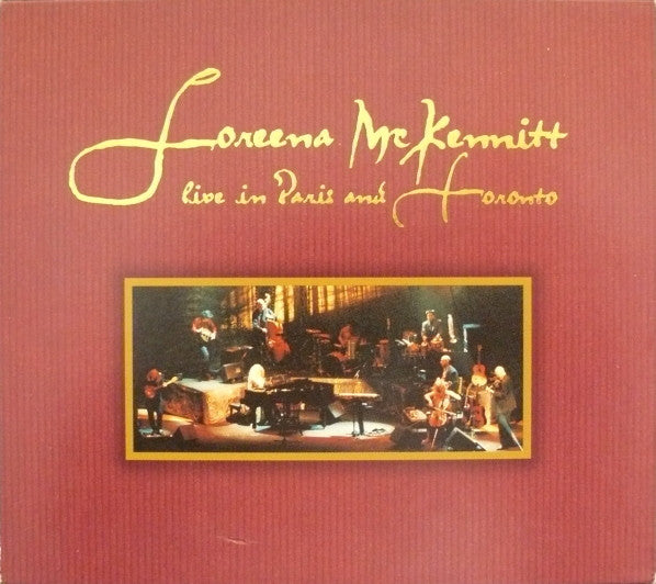 Live in Paris and Toronto â€” Loreena McKennitt front cover