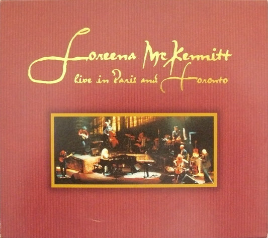 Live in Paris and Toronto — Loreena McKennitt front cover