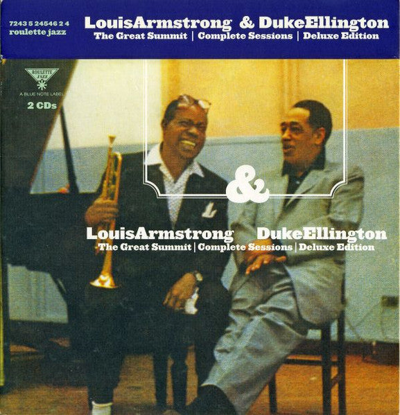 The Great Summit, The Master Takes (Remastered Version) — Louis Armstrong & Duke Ellington front cover