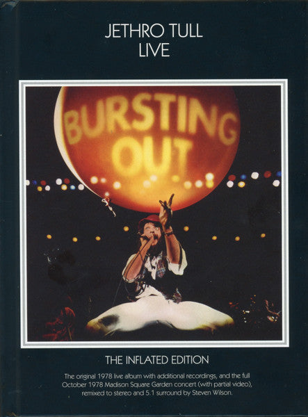 Bursting Out: Jethro Tull Live [Remastered] — Jethro Tull front cover