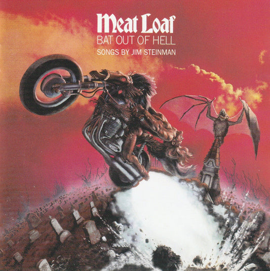 Bat Out of Hell — Meat Loaf front cover
