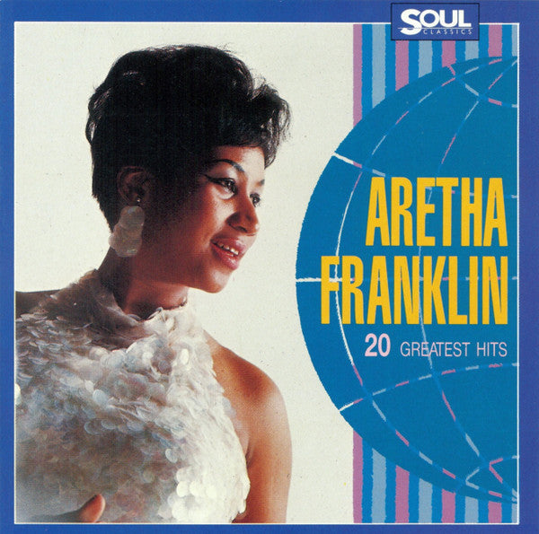 20 Greatest Hits — Aretha Franklin front cover