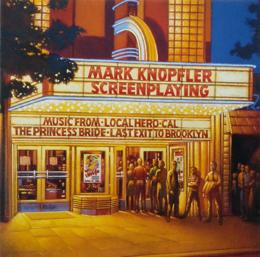 Screenplaying — Mark Knopfler front cover
