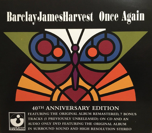 Once Again (40th Anniversary Edition) — Barclay James Harvest front cover