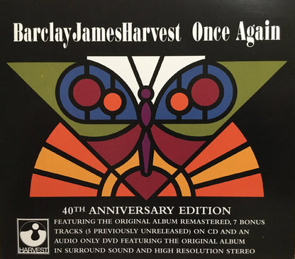 Once Again (40th Anniversary Edition) — Barclay James Harvest front cover