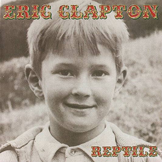Reptile — Eric Clapton front cover