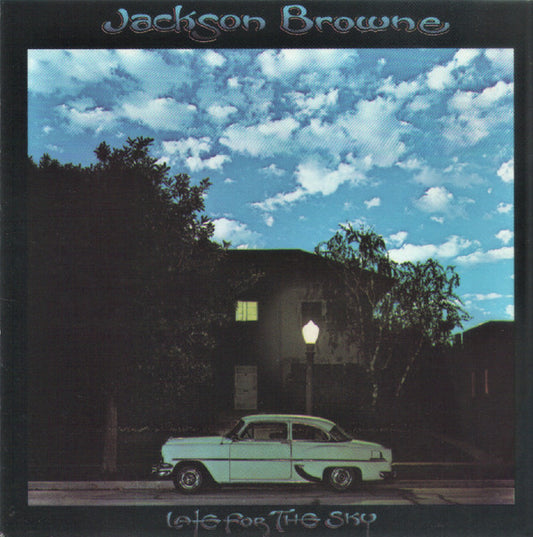 Late for the Sky â€” Jackson Browne front cover