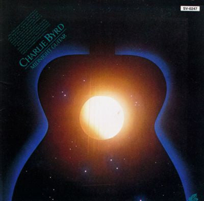 Midnight Guitar — Charlie Byrd front cover