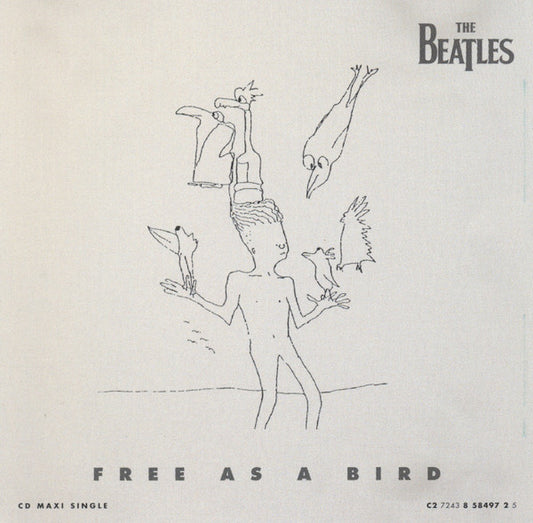 Free as a Bird [US Single] â€” The Beatles front cover