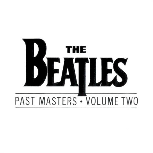 Past Masters, Vol. 2 — The Beatles front cover
