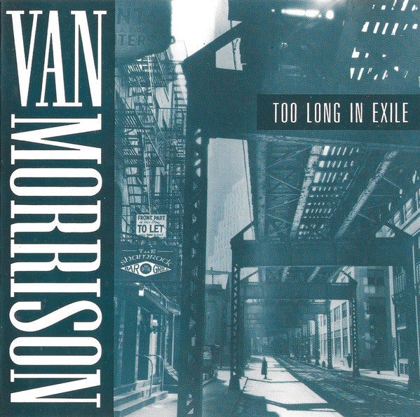 Too Long in Exile — Van Morrison front cover