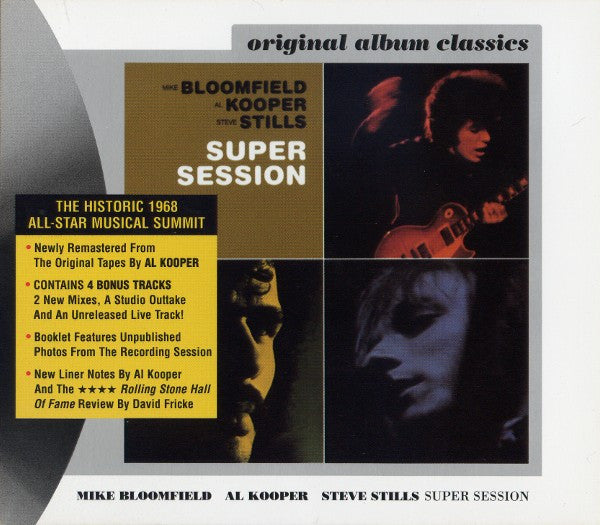 Super Session — Al Kooper/Michael Bloomfield/Stephen Stills front cover