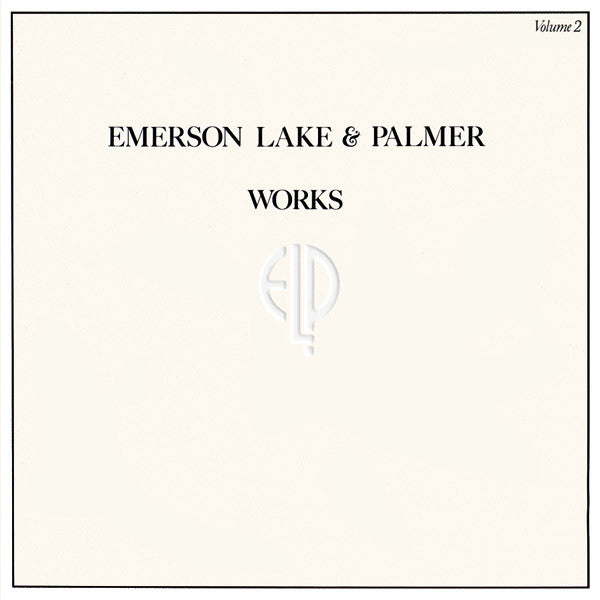 Works Volume 2 — Emerson, Lake & Palmer front cover