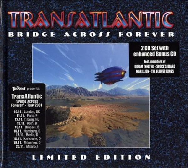 Bridge Across Forever — Transatlantic front cover