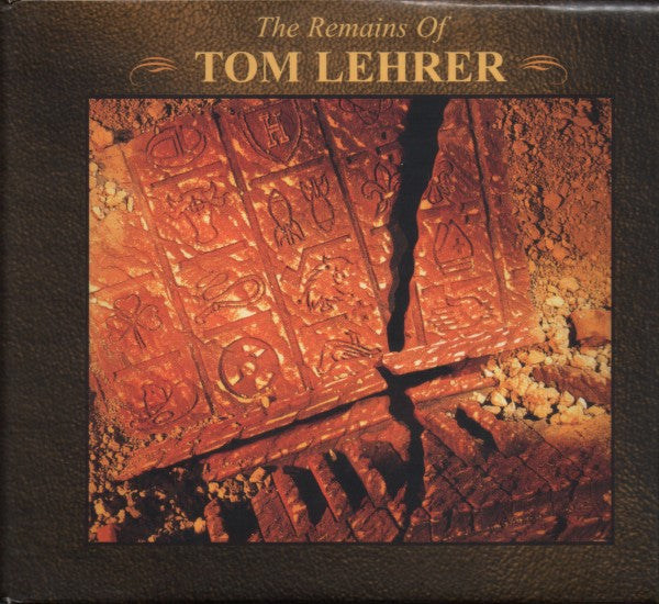 The Tom Lehrer Collection 1953-60 — Tom Lehrer front cover