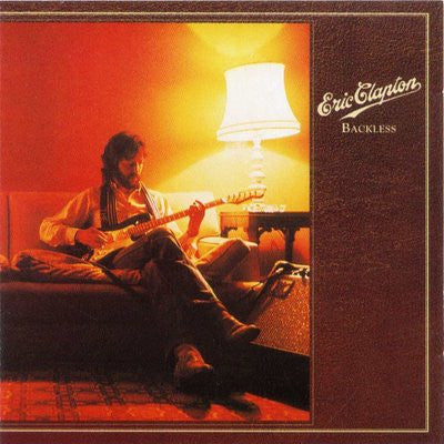 Backless — Eric Clapton front cover