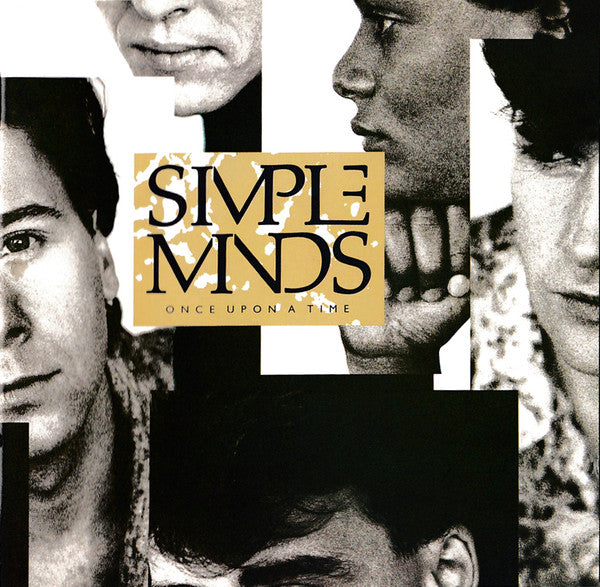 Once Upon a Time — Simple Minds front cover