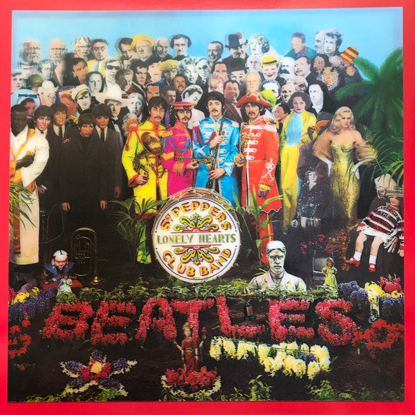 Sgt. Pepper's Lonely Hearts Club Band — The Beatles front cover