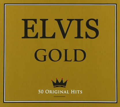 Elvis gold (50 original hits) — Elvis Presley front cover