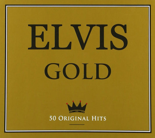 Elvis gold (50 original hits) — Elvis Presley front cover