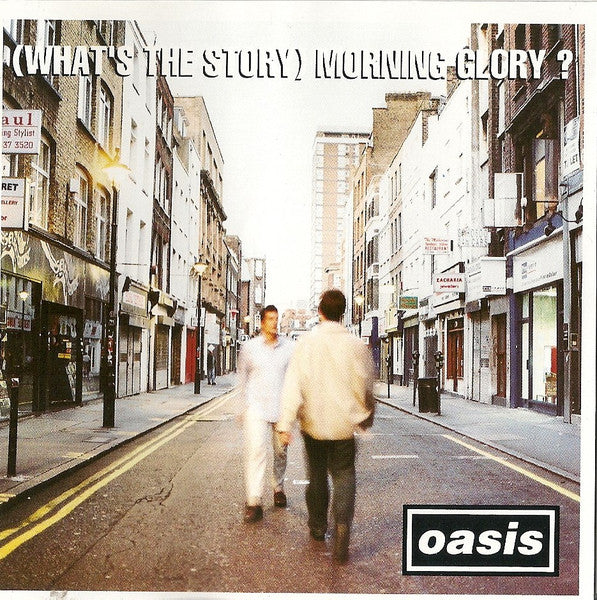 (What's the Story) Morning Glory? — Oasis front cover