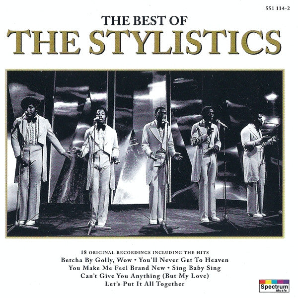 The Best of the Stylistics [Karussell] — The Stylistics front cover