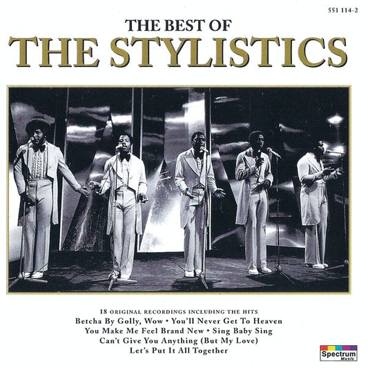 The Best of the Stylistics [Karussell] â€” The Stylistics front cover