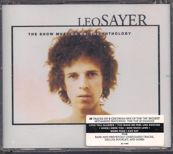 The Show Must Go On: The Anthology — Leo Sayer front cover