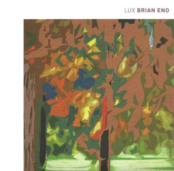 Lux — Brian Eno front cover